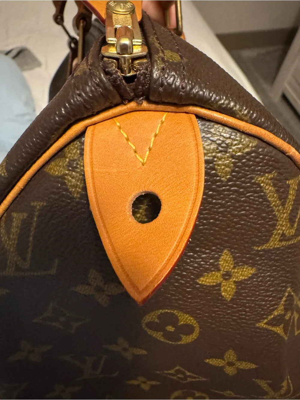 Louis Vuitton Brown Monogram Canvas speedy 30 Handbag